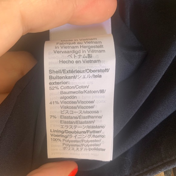 J. Crew Navy No. 2 Pencil Skirt - Picture 2 of 4